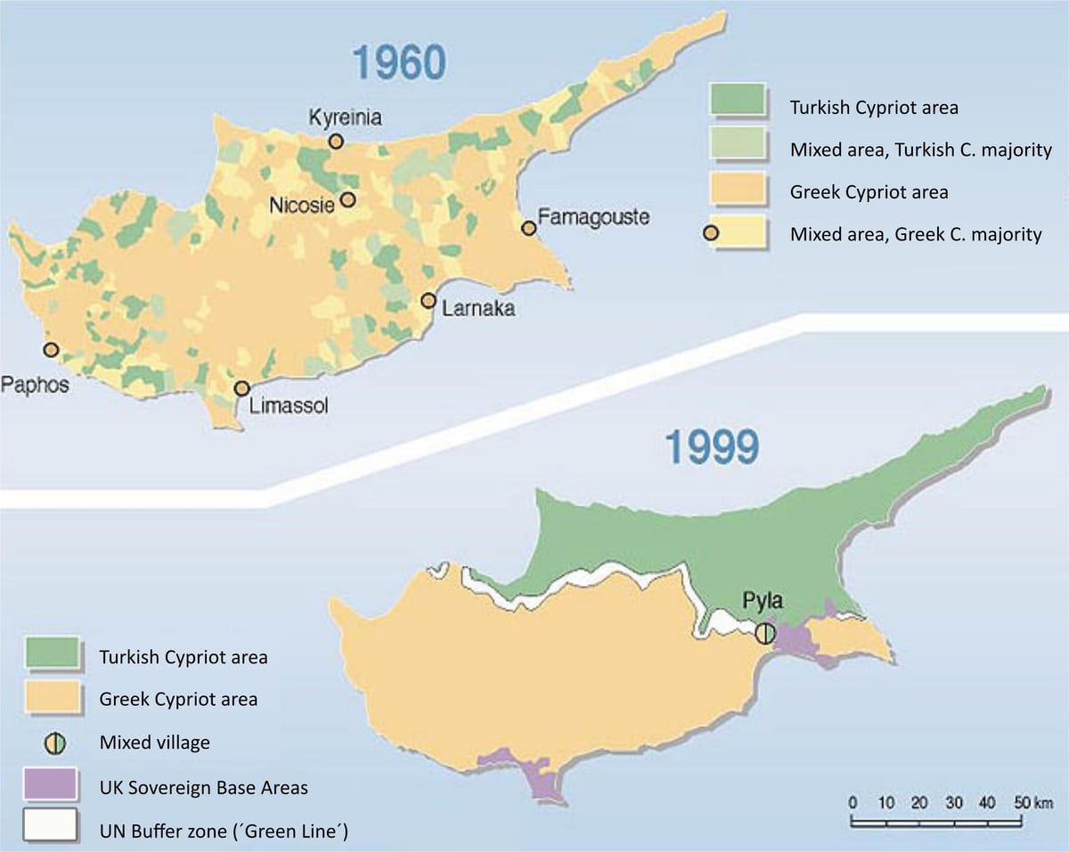 Harta turk Cipru