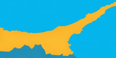 Harta a Ciprului de nord, statiuni