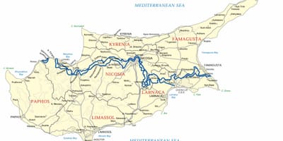 Universitatea europeană din Cipru hartă